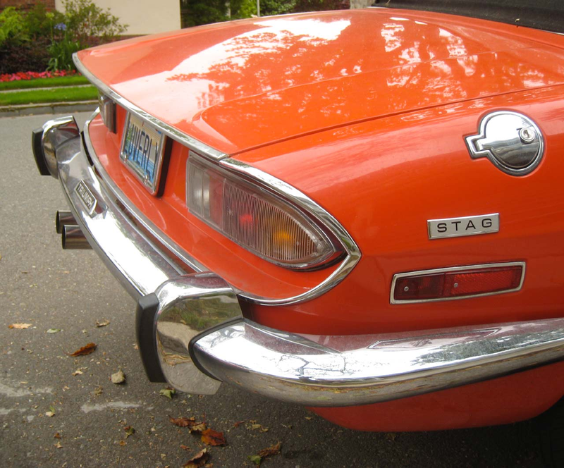 Illustration for article titled 1972 Triumph Stag